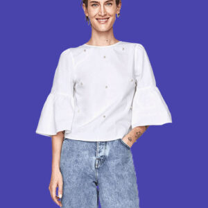 Snakeskin Bermuda Shorts