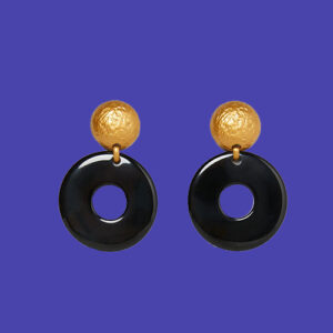 Golden Dangle Earrings